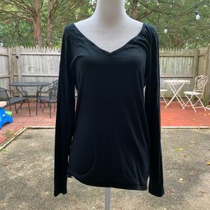 Ralph Lauren Sport Black Vneck Tshirt
